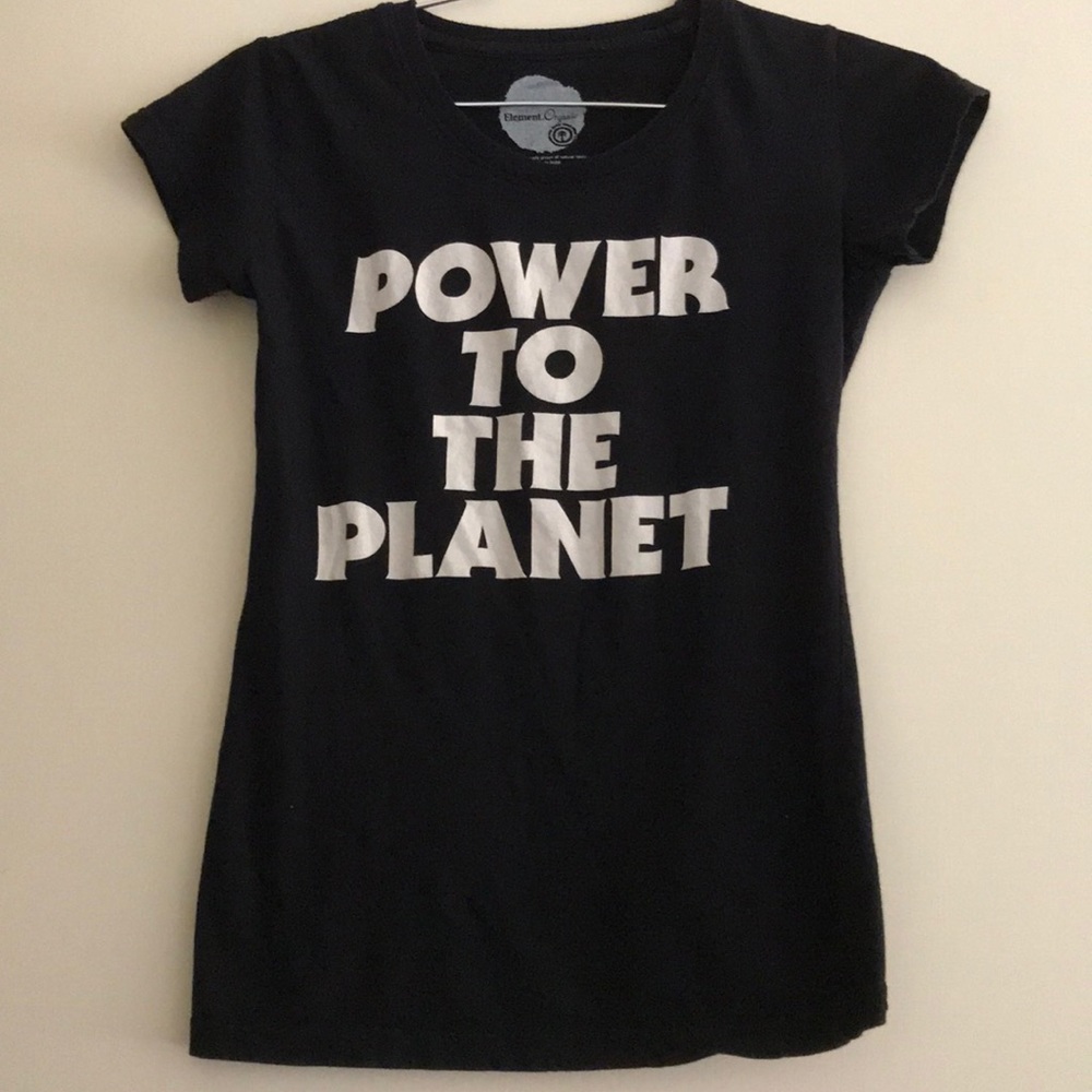 Element Organics Power to the Planet Tee